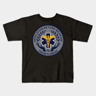 THE FRONTLINERS BLUE Kids T-Shirt